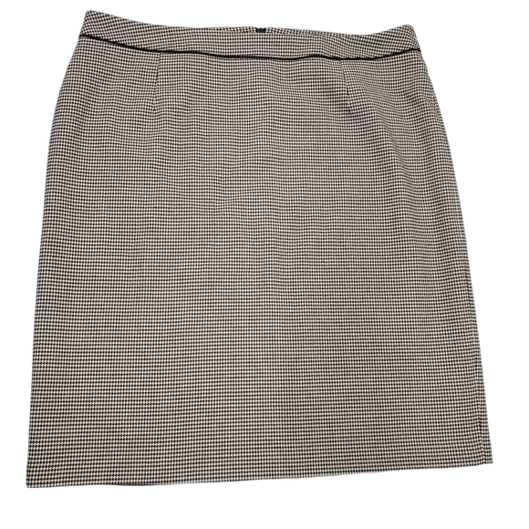 Vintage Studio Petites Checkered Business Style  Pencil Skirt - Picture 1 of 10